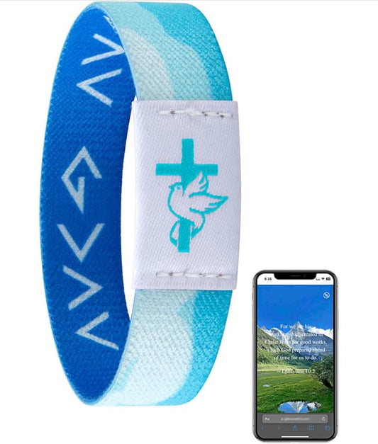 Daily bible verse bracelet
